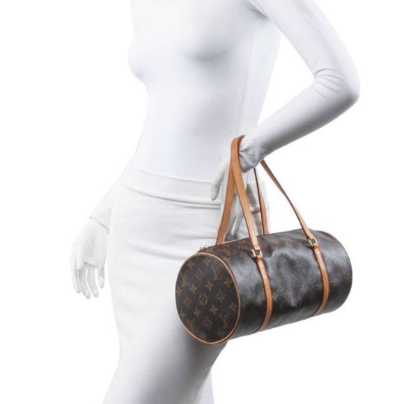 Auth Louis Vuitton Papillon 30 Monogram HandBag - Picture 14 of 14